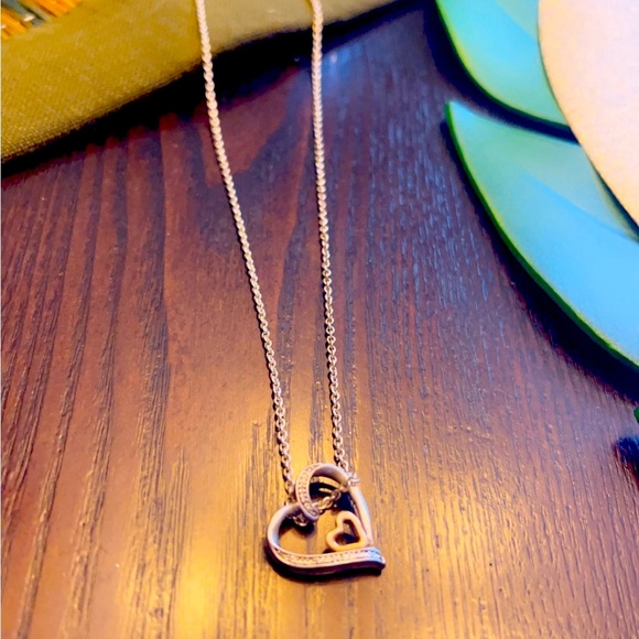 Silver Heart Pendant Necklace - Picture 3 of 4